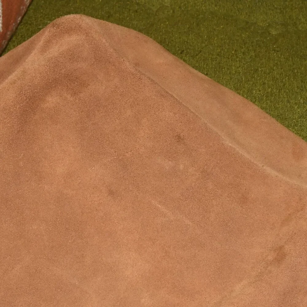 1980’s Vintage BROOKSTONE Peterborough, New Hampshirt Suede Leather Tote Bag - Picture 9 of 9